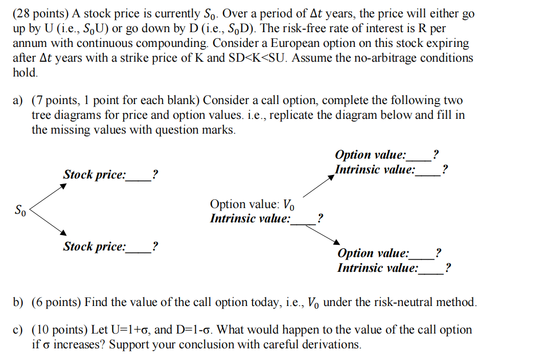  How to derive question C from formula perspective rather than numerical