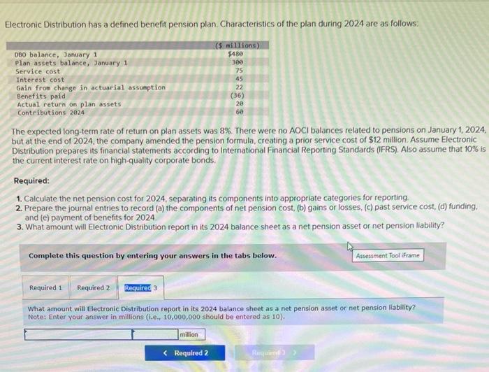 interest cost record gain/loss on plan assets record gain/loss on DBO record