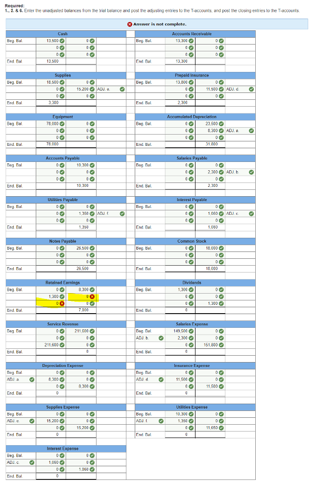 Company provides general car maintenance to customers. The company's fiscal year-end is