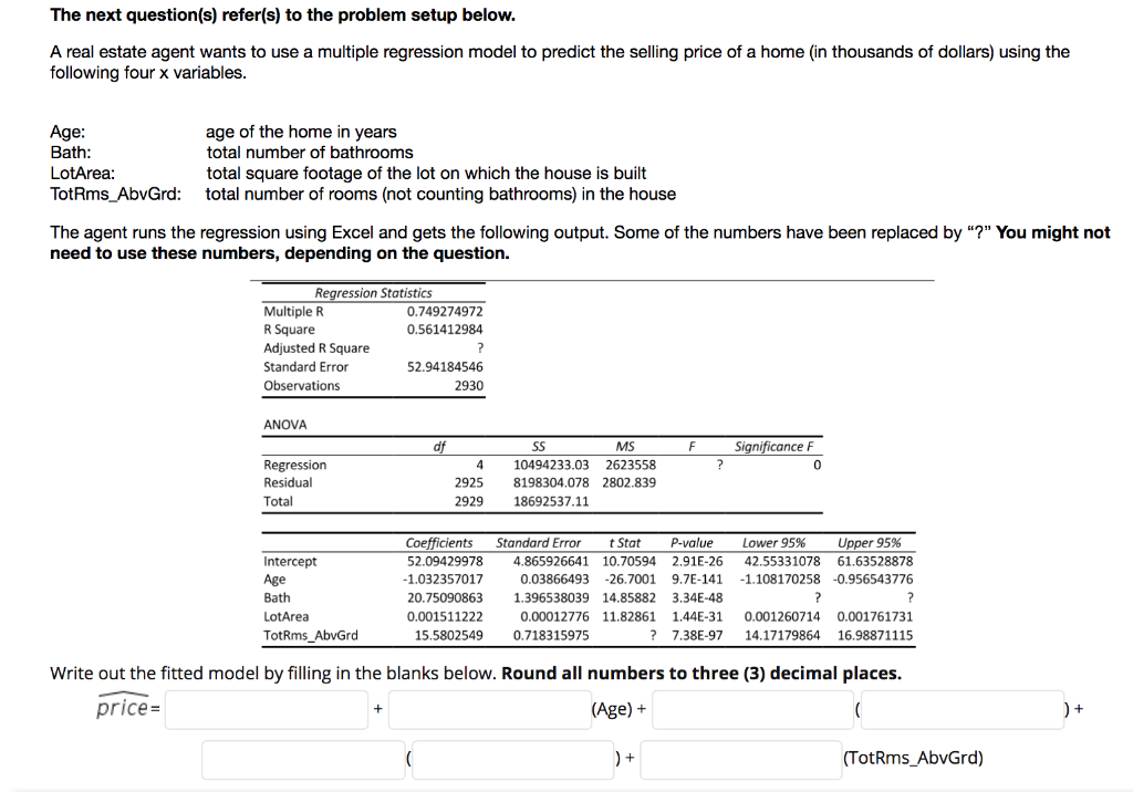  The next question(s) refer(s) to the problem setup below. A real