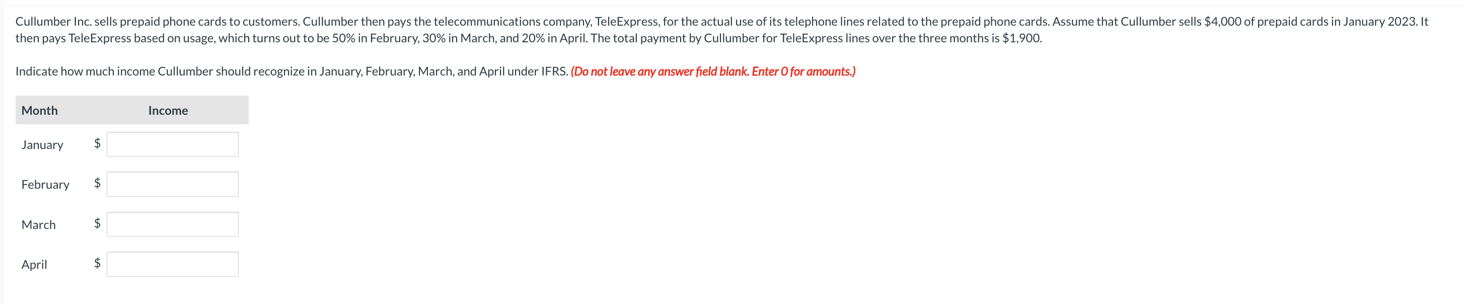  then pays TeleExpress based on usage, which turns out to be