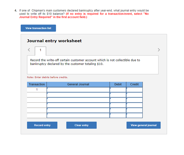Accounts Sales (assume all on credit) $ 46 50,000 Required: 182. Prepare