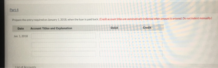 the note matures Part 1 Prepare the entry to record the recitofthe