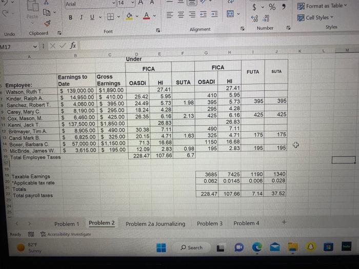 I need to put this information into this journalizing form on the