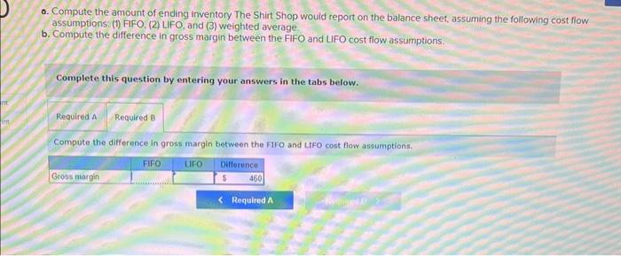 how different inventory cost flow methods (specific identification, FIFO, LIFO, and weighted