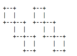 With python programming: Construct a string with the following pattern and print