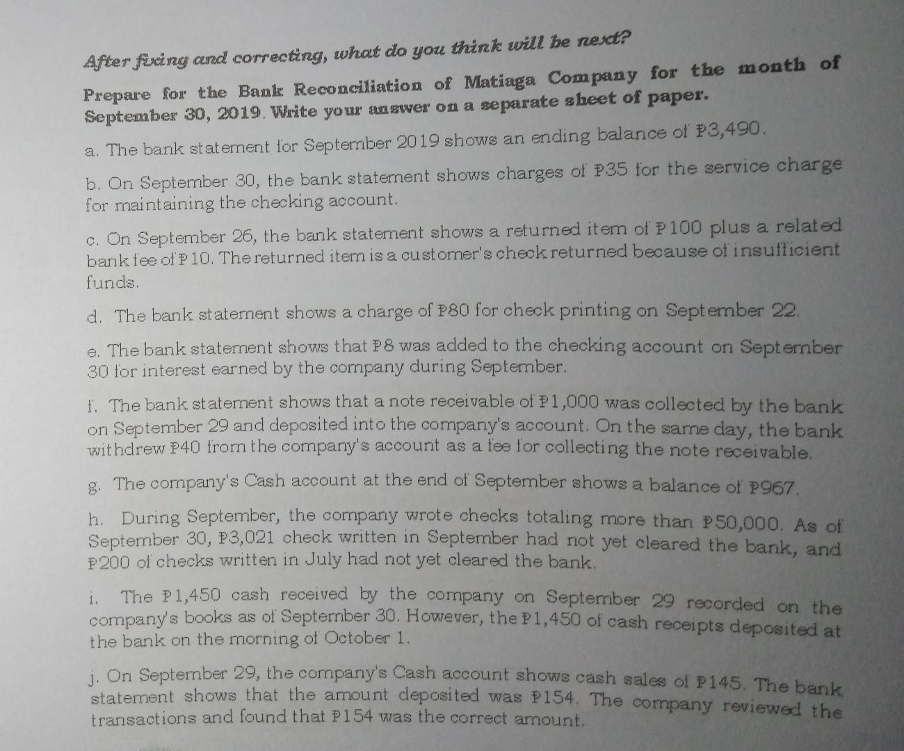  After fixing and correcting, what do you think will be neset?