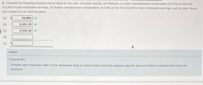 January 2. Salaries were paid to employees on the last day of