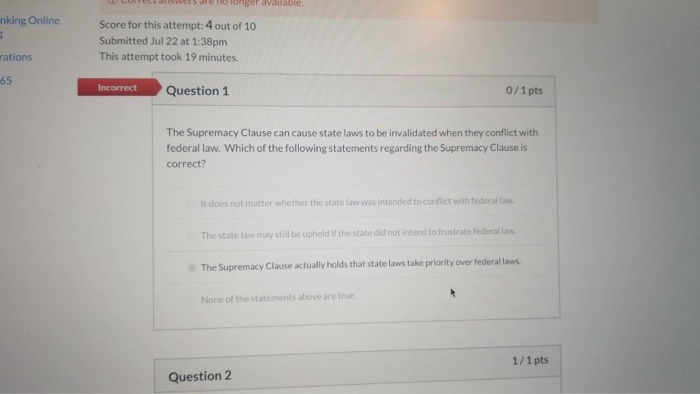  ser avanable. inking Online ho Score for this attempt: 4 out