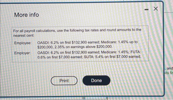 answered. Louis Welch is general manager of United Salons. During 2024, Welch