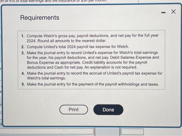 worked for the company all year at a $13,600 monthly salary. He