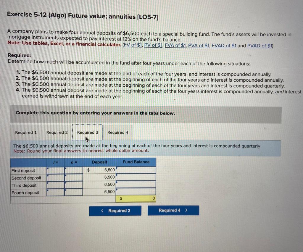 $6,500 each to a special building fund. The fund's assets will be