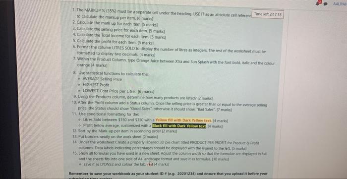 new workbook and save it as your student 10=(eg.20201234) \& then construct