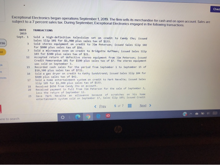  Ched Exceptional Electronics began operations September 1, 2019. The firm sells