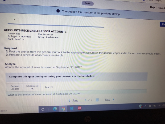 a 7 percent sales tax. During September, Exceptional Electronics engaged in the