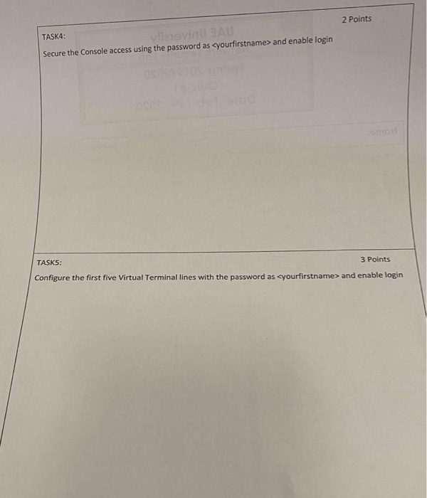 You can do this test on the paper or on packet tracer.