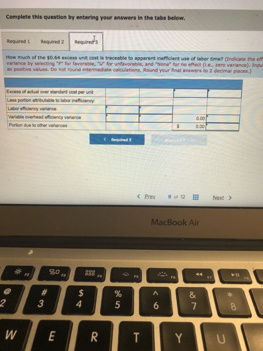 actual cost data for May Cost per Cost Standard: 1.90 feet at