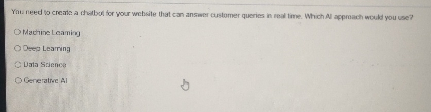  You need to create a chatbot for your website that can