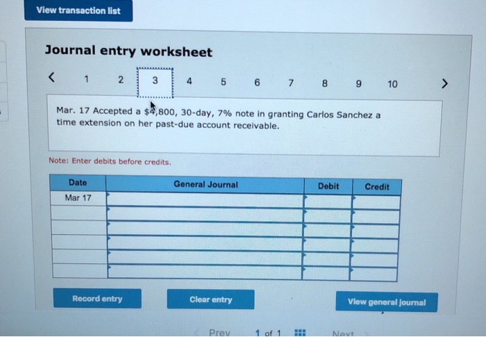 on his past-due account receivable. 31 Made an adjusting entry to record