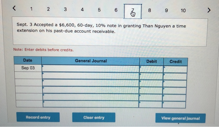 extension on the past-due account receivable from Hall Co. 17 Accepted a