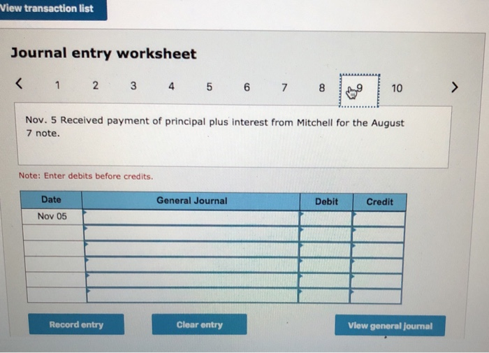 her past-due account receivable. Apr. 16 Sanchez dishonored her note. May 31