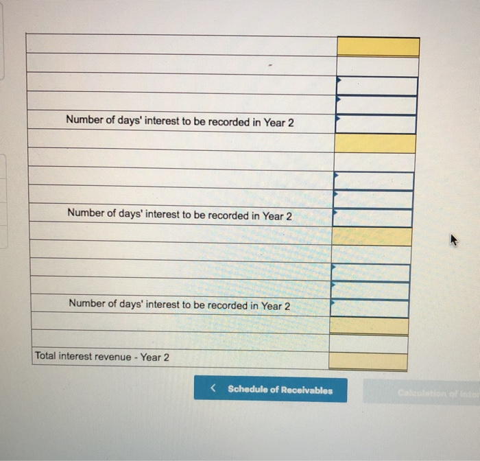 note. Nov. 5 Received payment of principal plus interest from Mitchell for