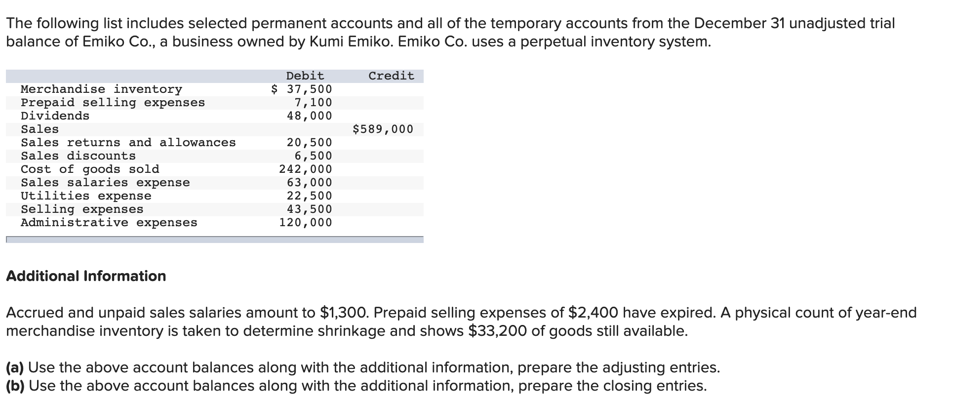  please help me with this problem thank you The following list