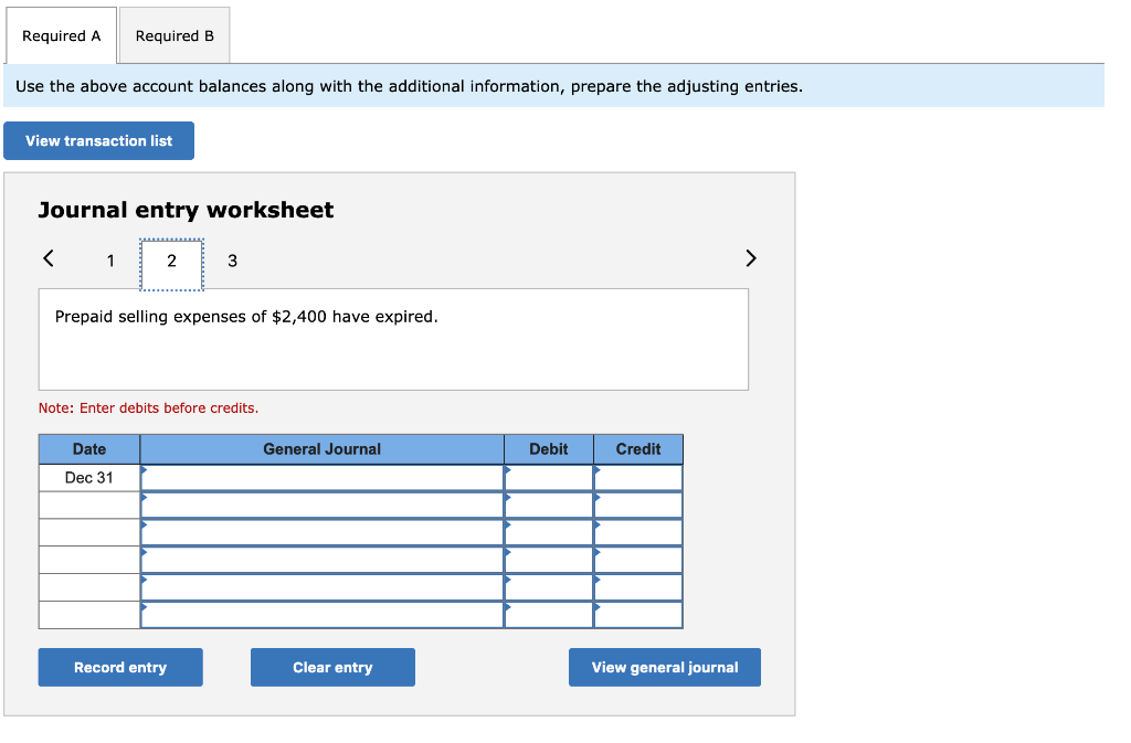 December 31 unadjusted trial balance of Emiko Co., a business owned by