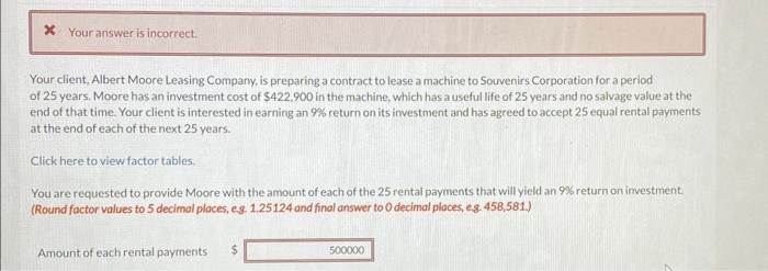  Your client, Albert Moore Leasing Company, is preparing a contract to