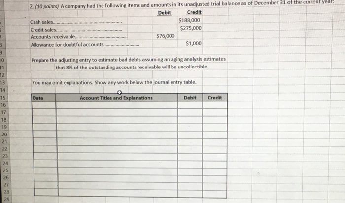 date of a 120-day note receivable dated March 5? (5 points) 2.