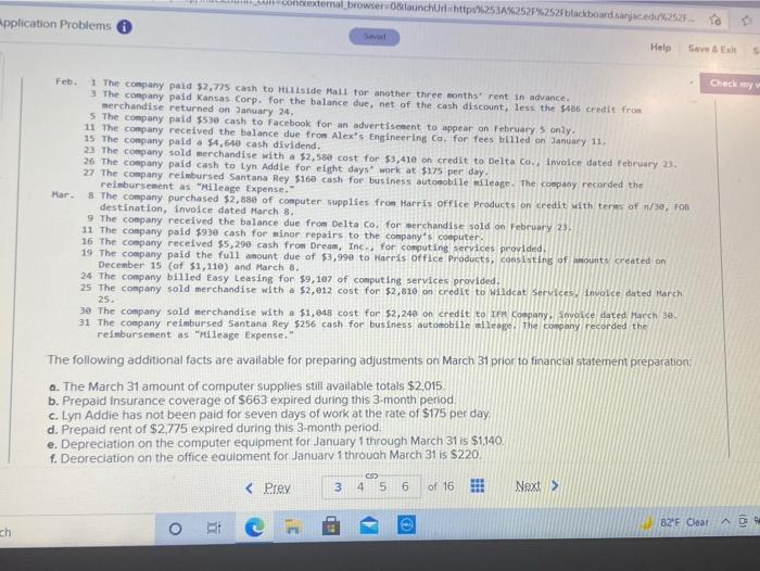 and its list of customers has grown. To accommodate the growth, the