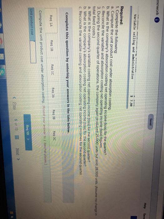 through its first quarter of operations placed a considerable strain on Ms.