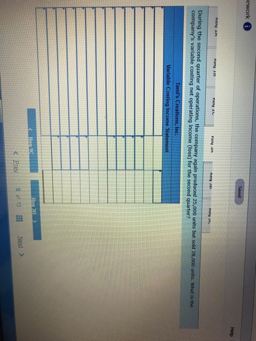 accounting at State University Tami's Creations, Inc. Income Statement r Ended 798,660