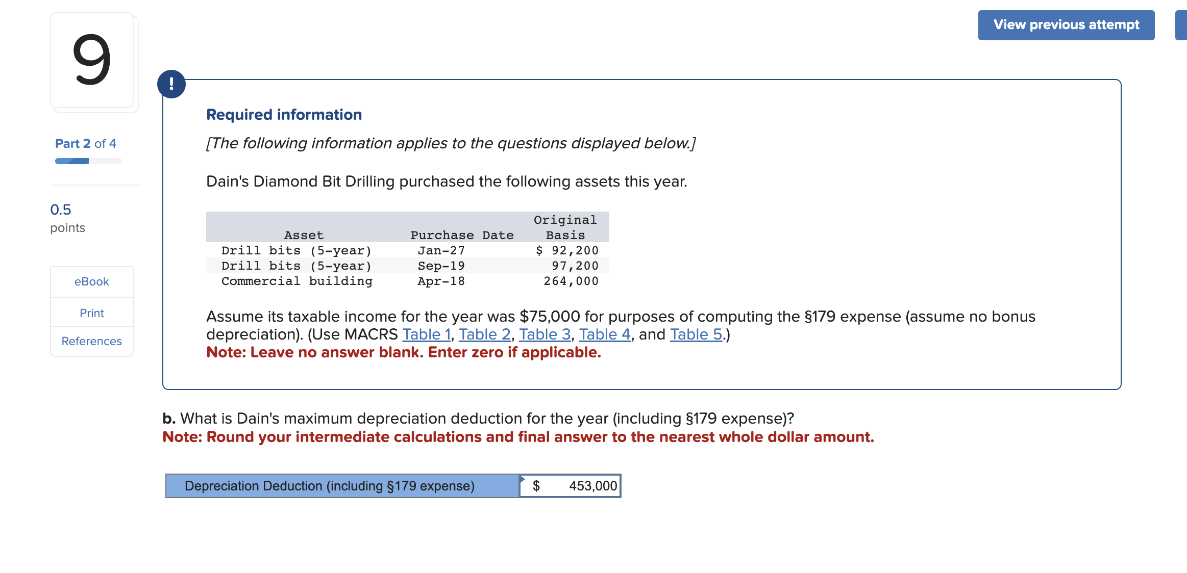 I also did this and 42682, was wrong. Adding or subtracting