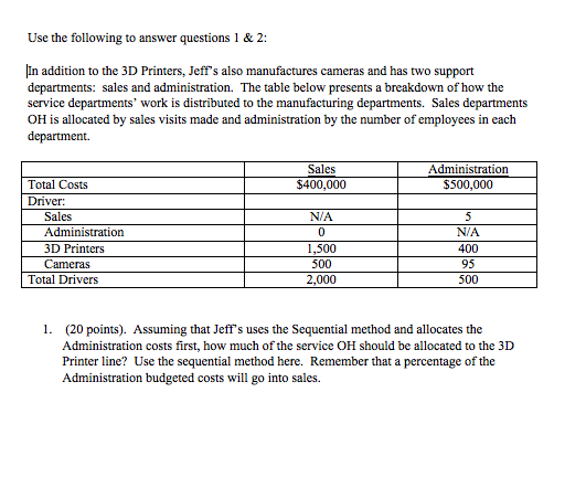 Here is full question listed below. I only posted seperately due to