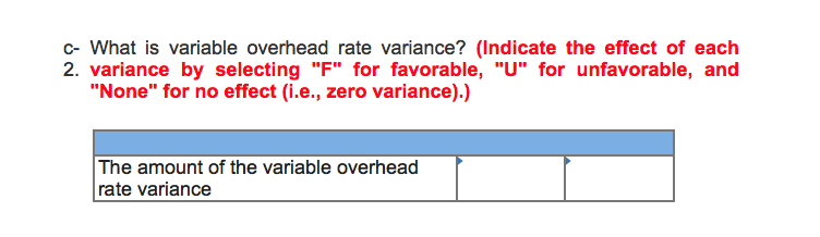 hours 6 Direct materials $4.00 Direct labor $22.00 per hour 8 Variable