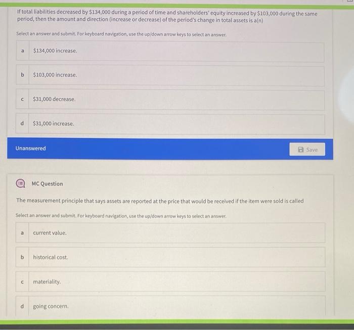  please answer both i only have 20 minutes left if total