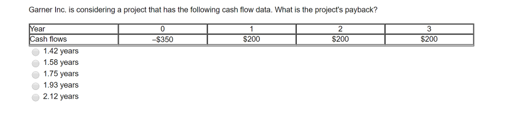 below. The required equipment has a 3-year tax life, after which it