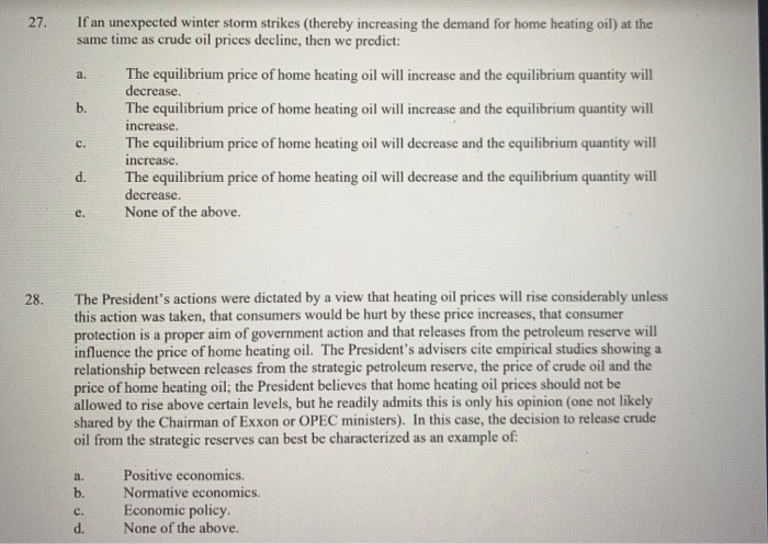 demand curve and an upward sloping market supply curve, if demand decreases