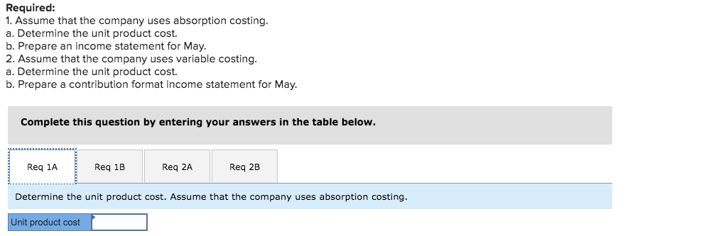 Statements; Explanation of Difference in Net Operating Income (LO7-1, LO7-2, LO7-3] High