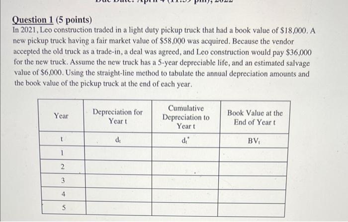 End of Yeart t di di" BV 1 2 3 4 5