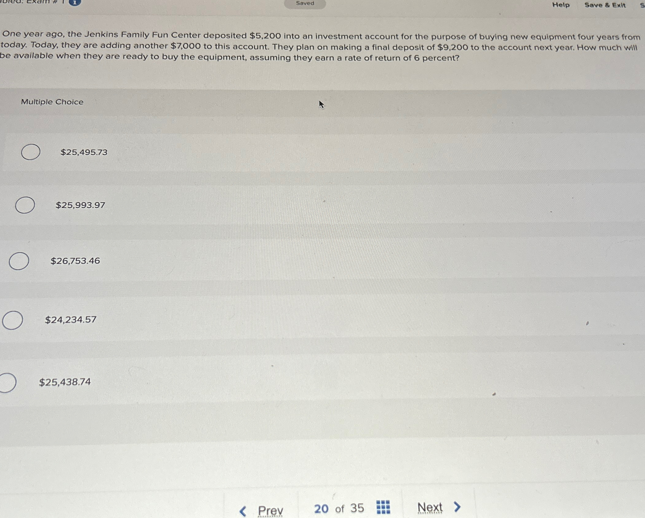  Saved Help Save & Exit One year ago, the Jenkins Family