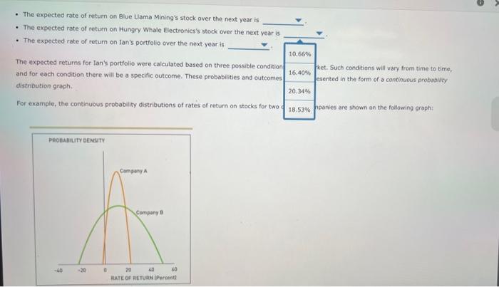 expected to occur during all possible circumstances. To compute an asset's expected