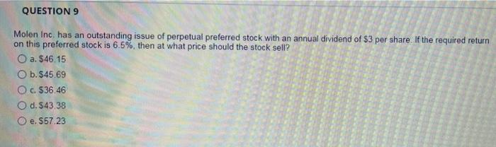 expected to pay a dividend of $1.25 per share at the end