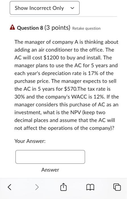 the answer yall gave was -722.65 . that is incorrect 