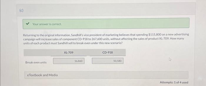 in part (c), the company will be able to sell a total