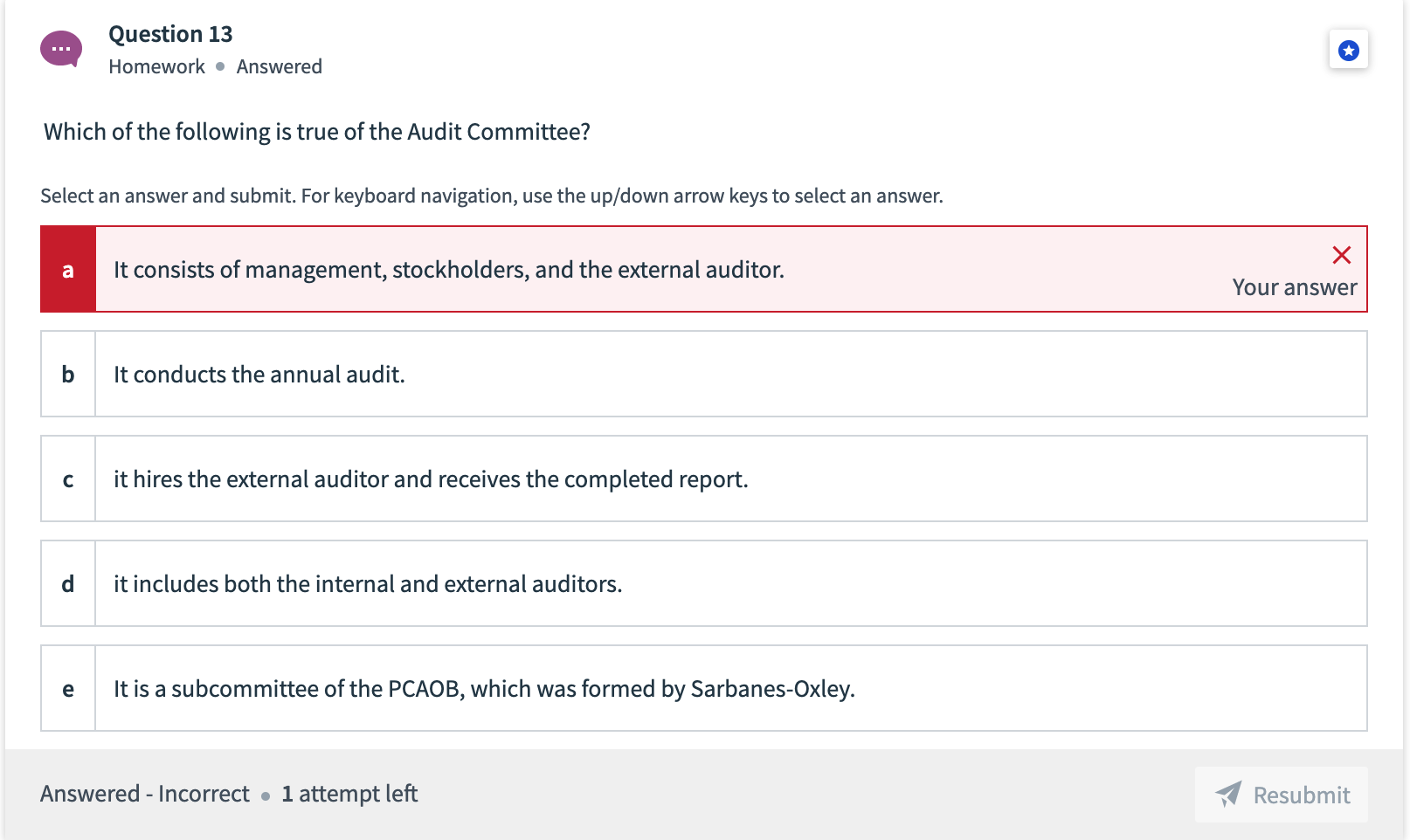If you are not 100% sure about the answer, pls don't answer