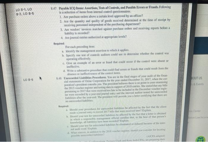 answer 8.47 & 8.48 LO 8-1. LO 8-2, LO 8.5 8.47 Payable