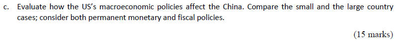 The US has a current account deficit with China which leads to