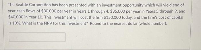 these findings be interpreted? The project does not meet the acceptance criteria